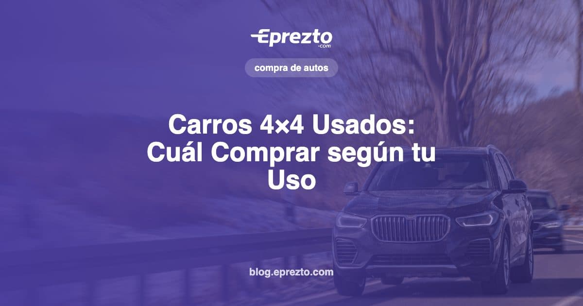 Cover Image for Carros 4×4 Usados en Panamá: Cuál Comprar según tu Uso y Presupuesto