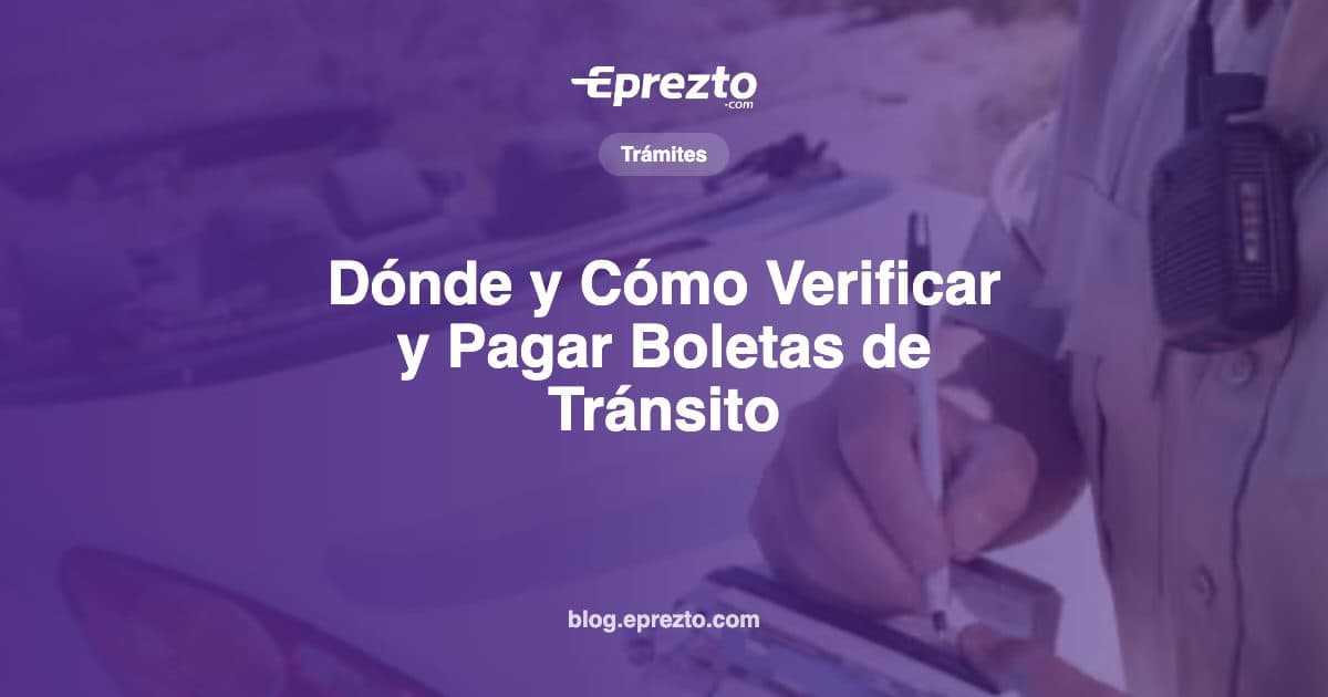 Cover Image for ¿Dónde y cómo verificar y pagar boletas de tránsito en Panamá?