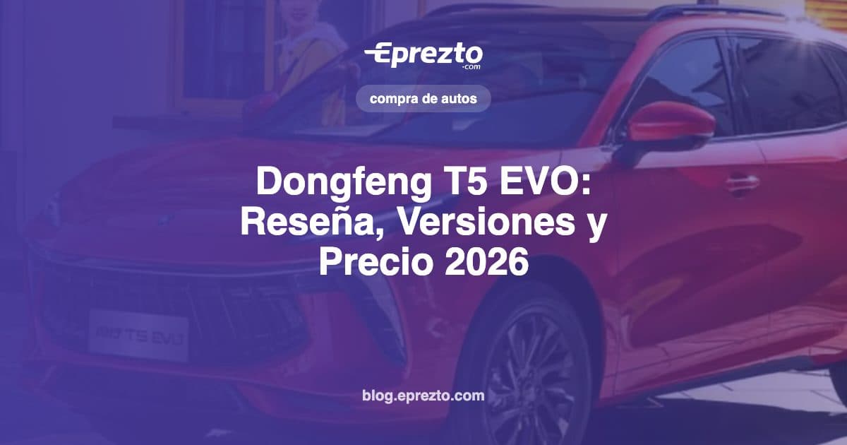 Cover Image for Dongfeng T5 EVO en Panamá: Reseña, Versiones, Precio y Comparativa 2026