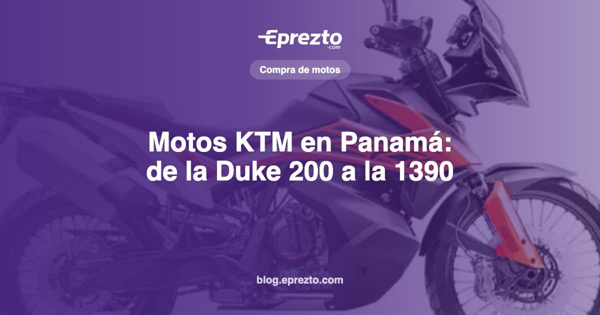 Cover Image for Motos KTM en Panamá: Gama Actual, de la Duke 200 a la 1390 y Cuál Elegir