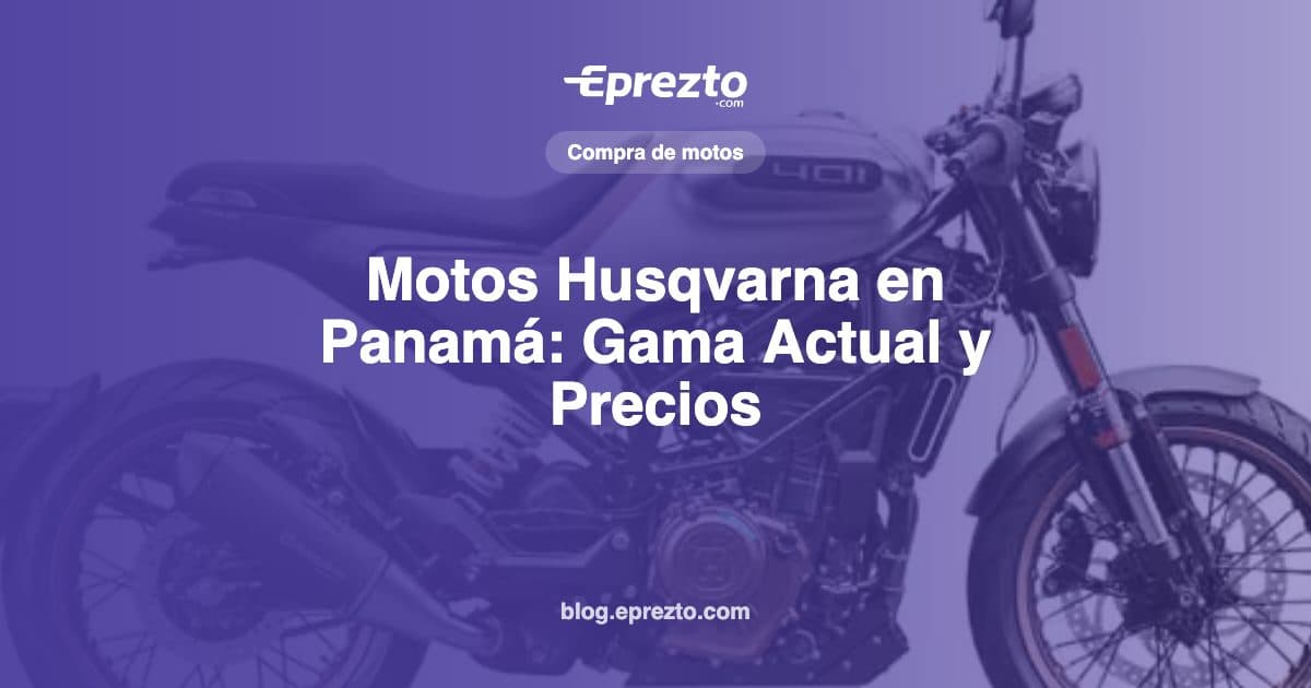 Cover Image for Motos Husqvarna en Panamá: Gama Actual, Precios y Qué Considerar antes de Comprar
