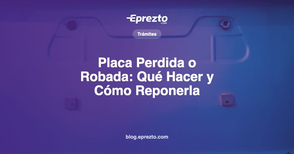 Cover Image for Placa Perdida o Robada en Panamá: Qué Hacer y Cómo Reponerla 2026
