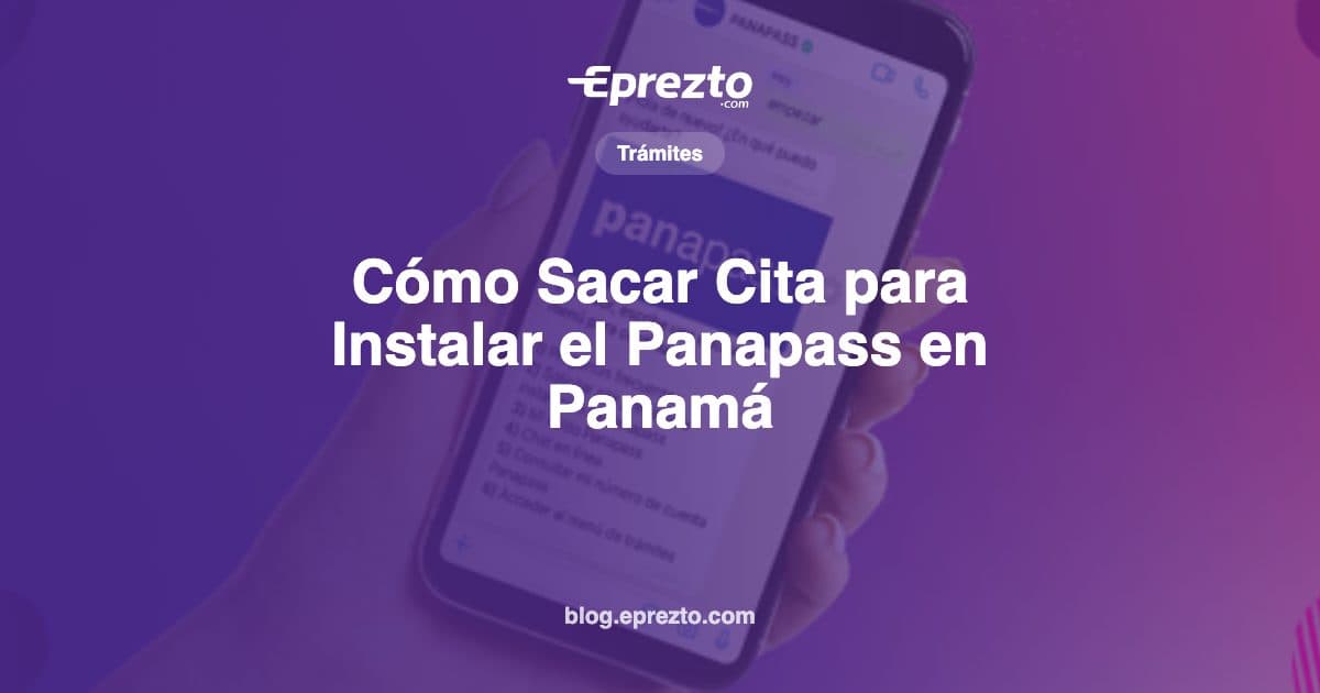 Cover Image for Cómo Sacar Cita para Instalar el Panapass: App, WhatsApp, Requisitos y Costo 2026