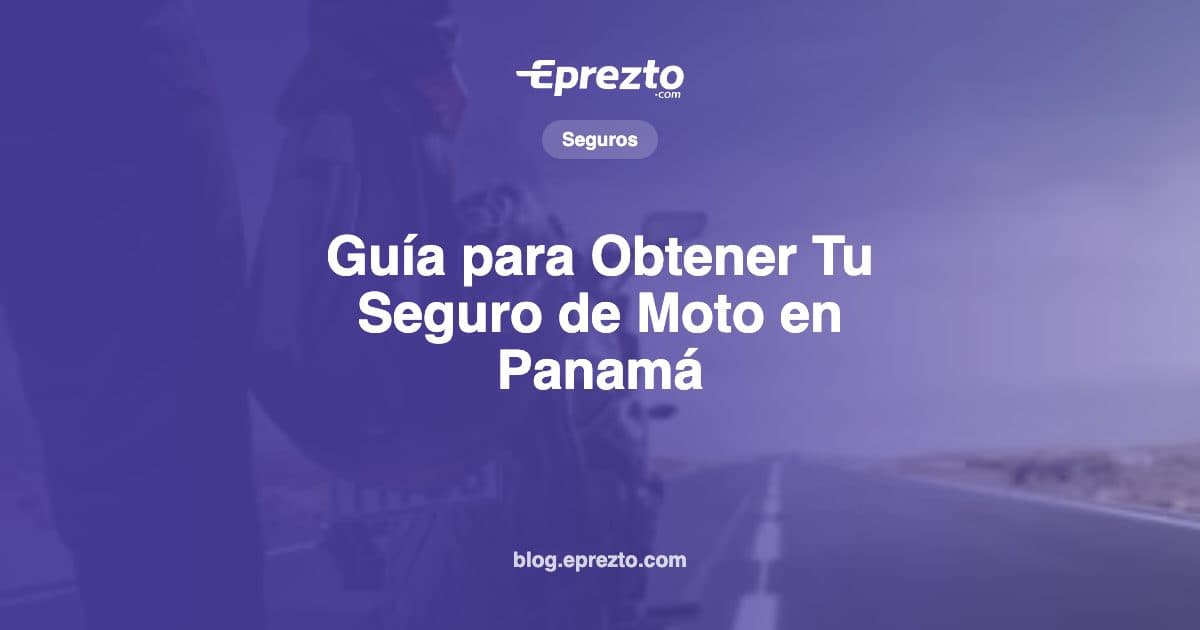 Cover Image for Guía para Obtener Tu Seguro de Moto en Panamá