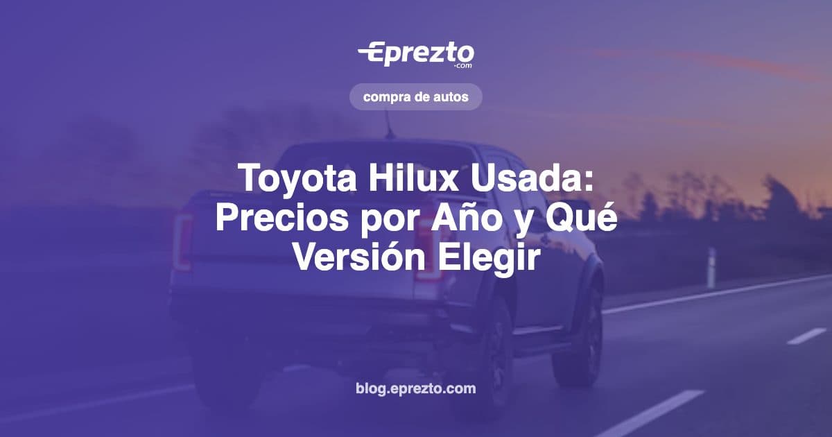 Cover Image for Toyota Hilux Usada en Panamá: Precios por Año, Qué Versión Elegir y Si Vale la Pena