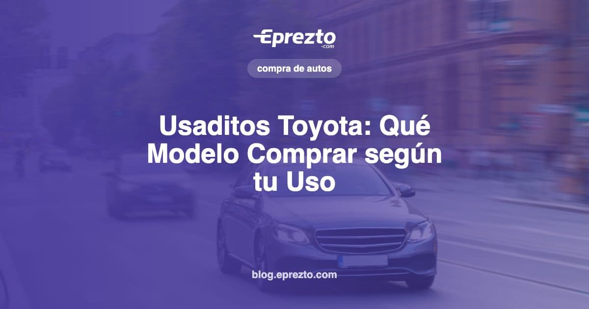 Cover Image for Usaditos Toyota en Panamá: Qué Modelo Comprar según tu Uso y Precios