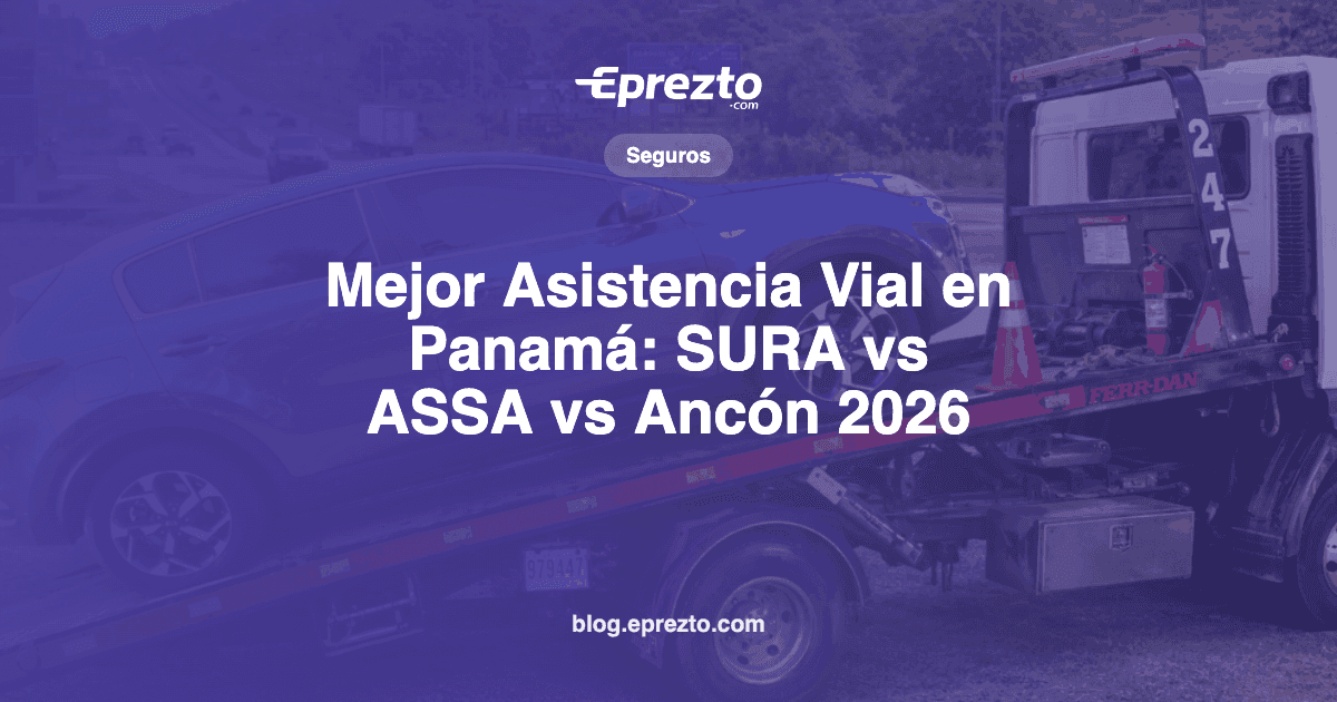 Cover Image for Mejor Asistencia Vial en Panamá: SURA vs ASSA vs Ancón 2026