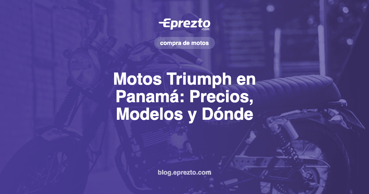 Cover Image for Motos Triumph en Panamá: Dónde Comprarlas, Precios, Modelos y Si Valen la Pena