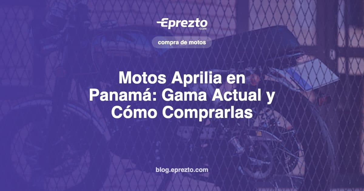 Cover Image for Motos Aprilia en Panamá: Gama Actual, Cómo Comprarlas y Si Valen la Pena