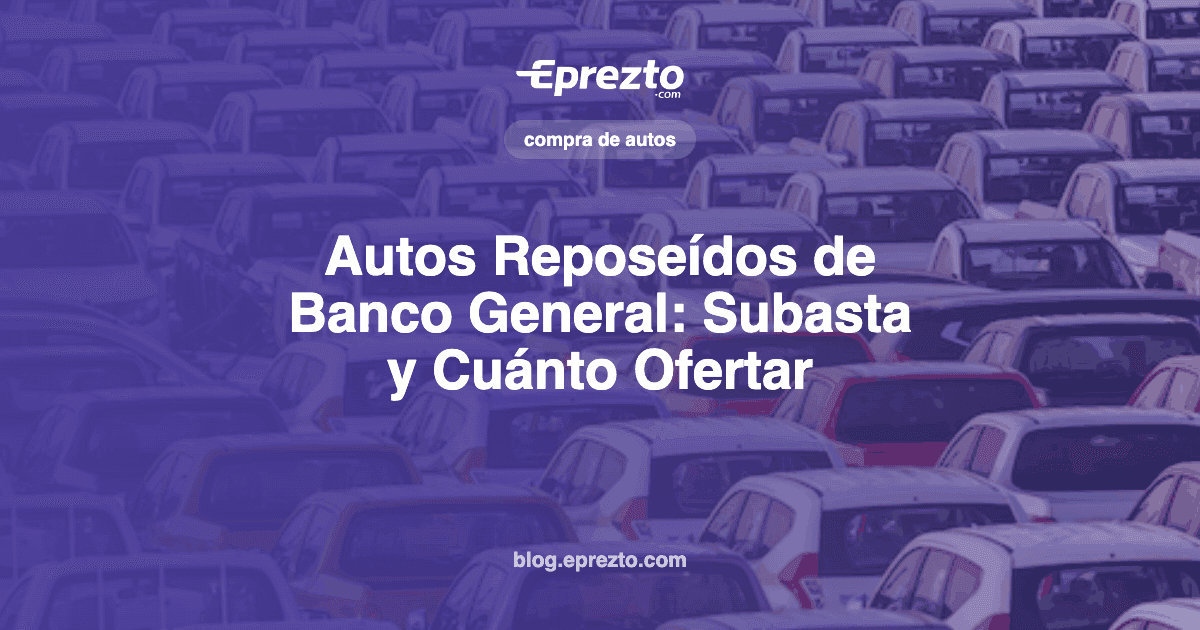 Cover Image for Autos Reposeídos de Banco General: Cómo Funciona la Subasta y Cuánto Ofertar