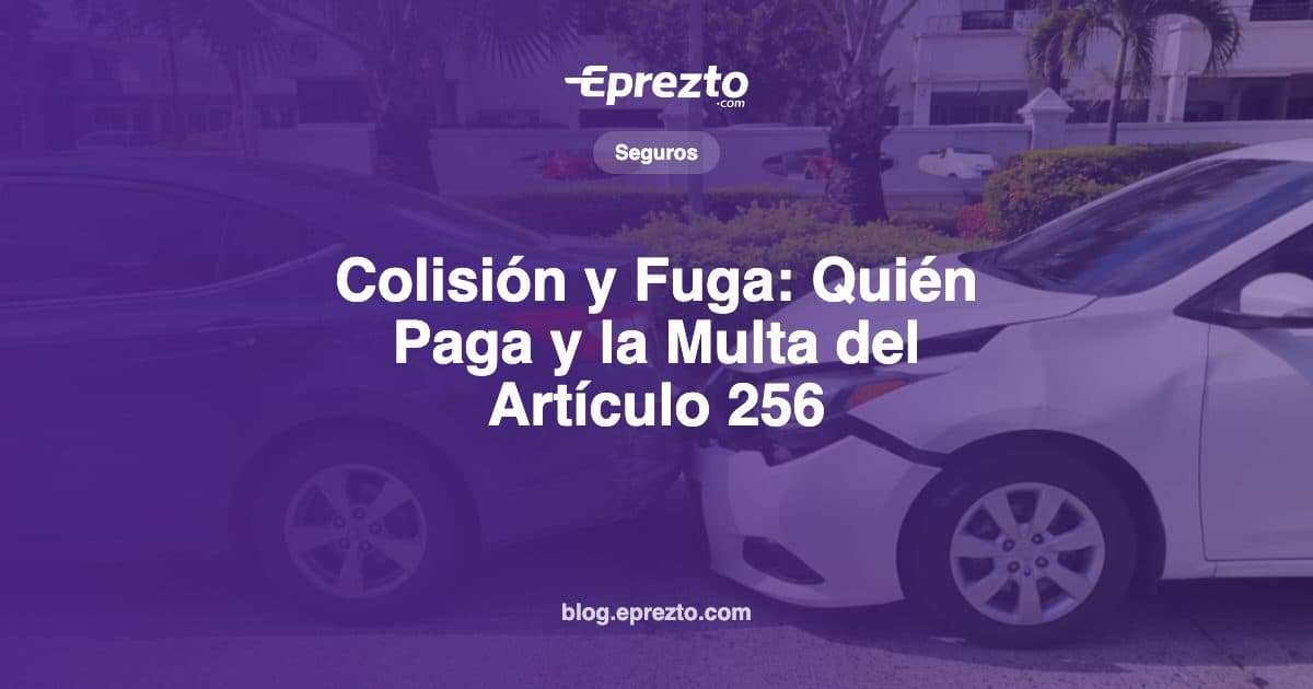 Cover Image for Colisión y Fuga en Panamá: Qué Hacer si Te Chocaron y Se Fueron, Quién Paga y la Multa del Artículo 256