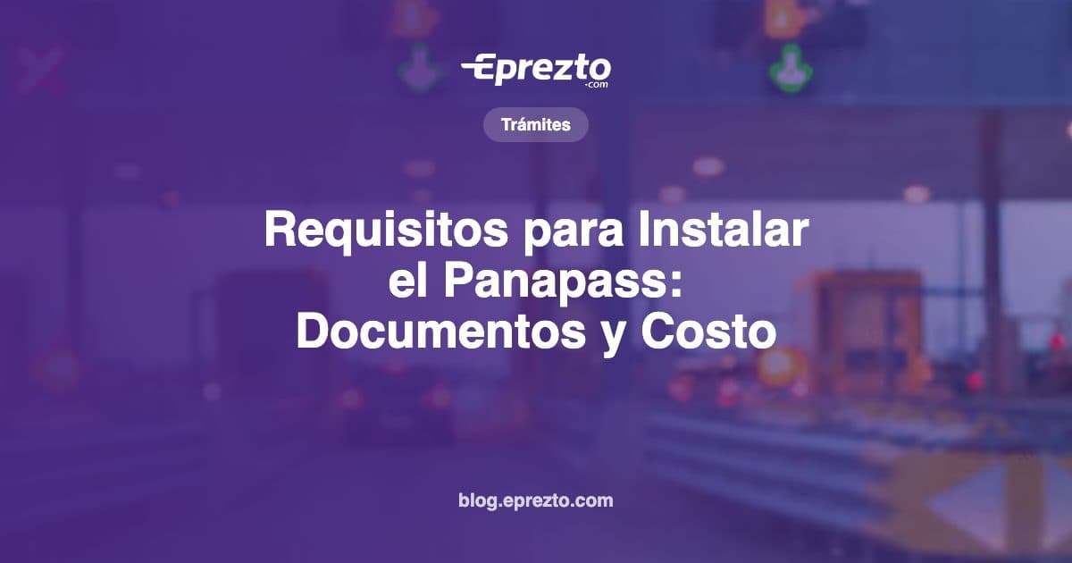 Cover Image for Requisitos para Instalar el Panapass: Documentos, Costo y Proceso